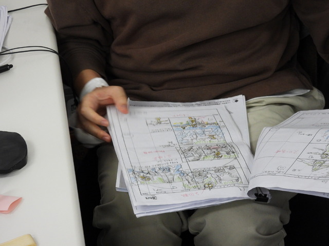 原画担当の持田氏