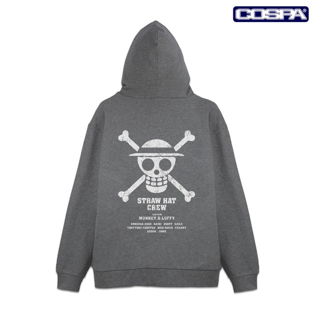 麦わらの一味 ジップパーカー