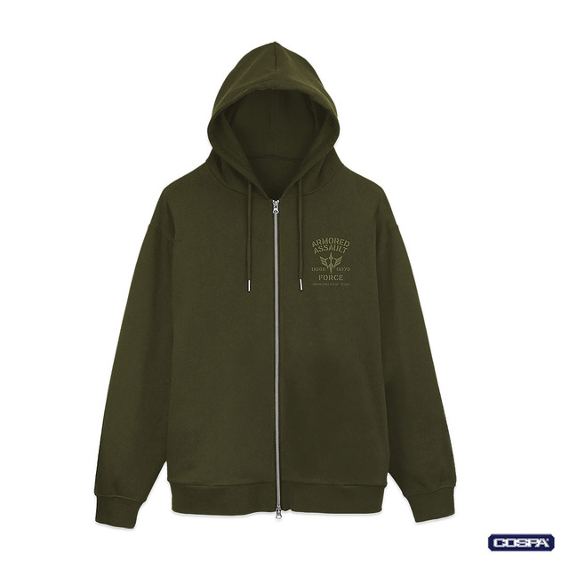 ジオン公国突撃機動軍ジップパーカー_モス