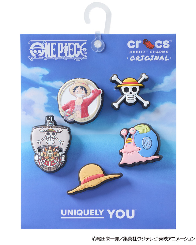 ジビッツチャーム「ワンピース ルフィ 5パック」