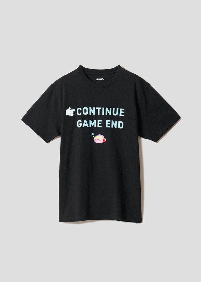 『星のカービィ』×グラニフ　「CONTINUE｜Tシャツ」