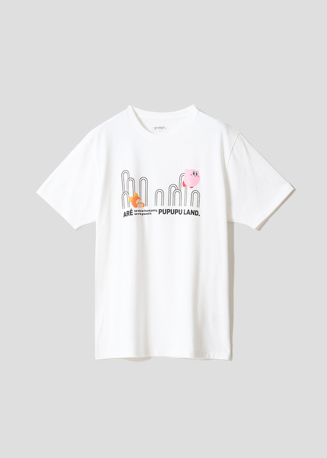 『星のカービィ』×グラニフ　「プププランド｜Tシャツ」