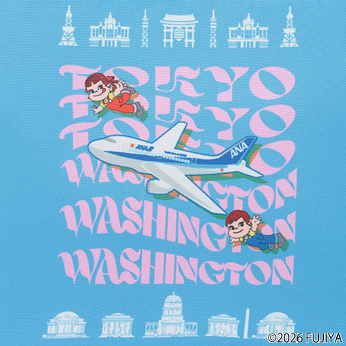 ＜ANAオリジナル＞PEKO for ANA　舟形ポーチ（D.C.)