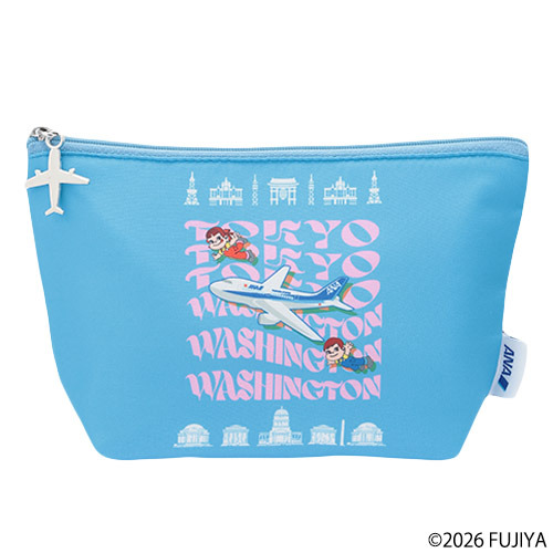 ＜ANAオリジナル＞PEKO for ANA　舟形ポーチ（D.C.)