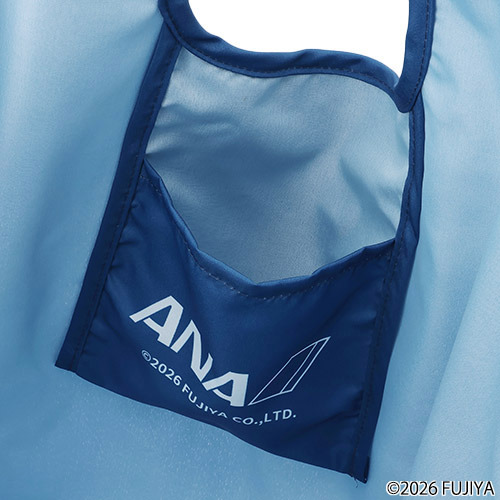 ＜ANAオリジナル＞PEKO for ANA　パッカブルエコバッグ（LA)