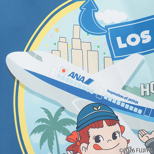 ＜ANAオリジナル＞PEKO for ANA　パッカブルエコバッグ（LA)