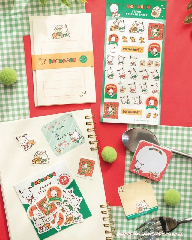 「サンリオキャラクターズ おやつパーティー」ポチャッコ