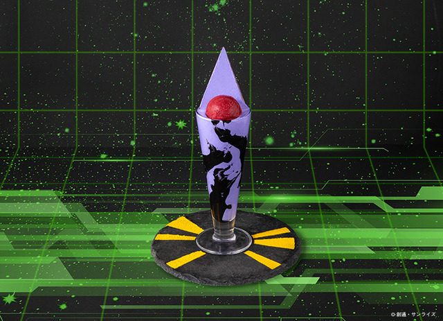 「機動戦士Gundam GQuuuuuuX Cafe －each choice of justice－」SIDE:A限定デザート「キケロガ パフェ」