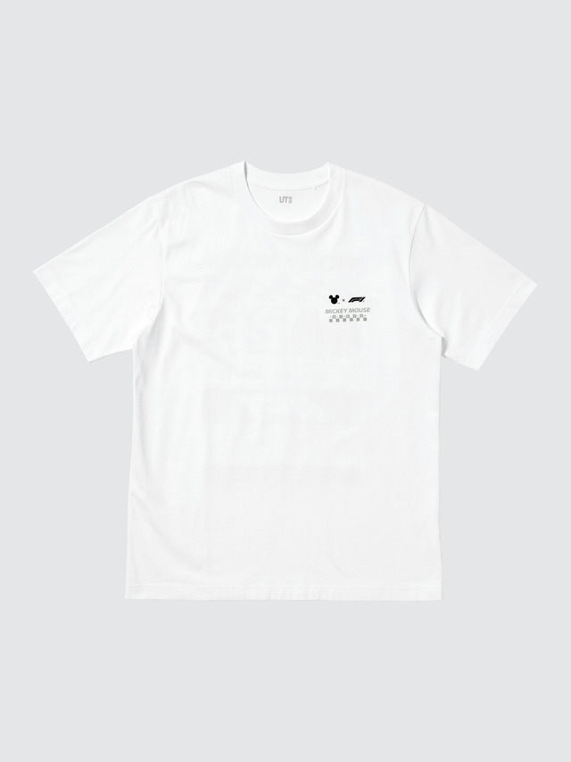「Disney x Formula 1 UT」MEN　カラー： 00 WHITE　FRONT