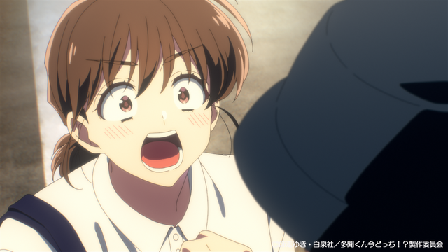 冬アニメ『多聞くん今どっち！？』第3話「テメェ、やべェファンだな」場面カット