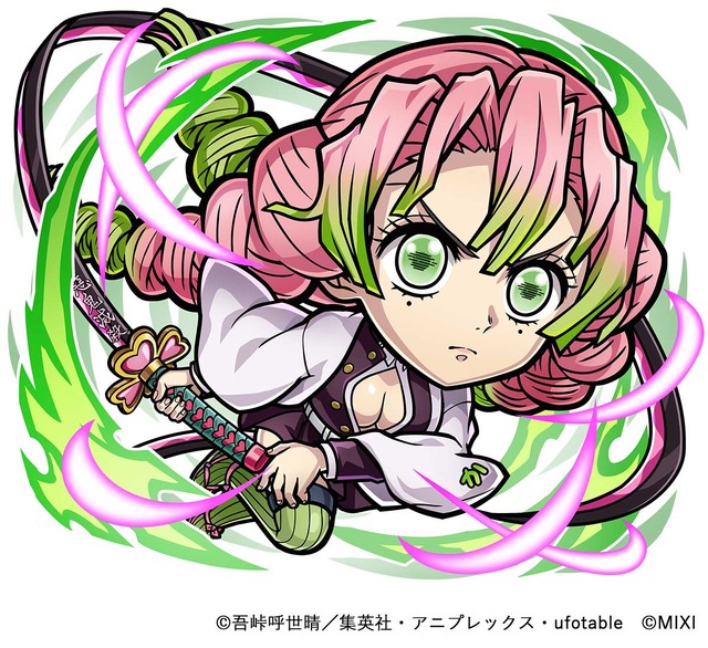 木属性 ★6　甘露寺蜜璃(無限城編)（進化後）CV：花澤香菜