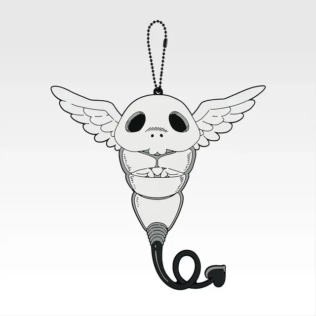 「一番くじ 呪術廻戦 死滅回游 ～壱～」K賞：コガネ ラバーチャーム（ランダム3種）