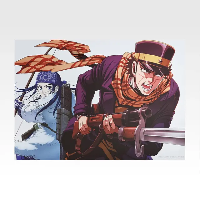 「一番くじ ゴールデンカムイ ～金塊争奪戦～」I賞：ビジュアルシート（選べる12種）