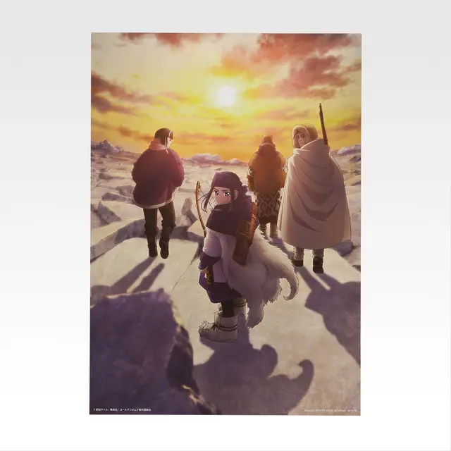 「一番くじ ゴールデンカムイ ～金塊争奪戦～」I賞：ビジュアルシート（選べる12種）