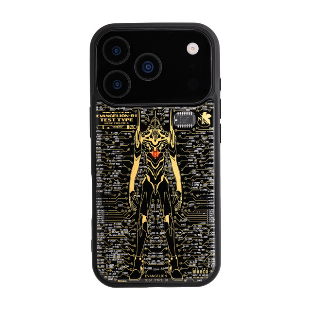 FLASH EVA01 基板アート iPhoneケース