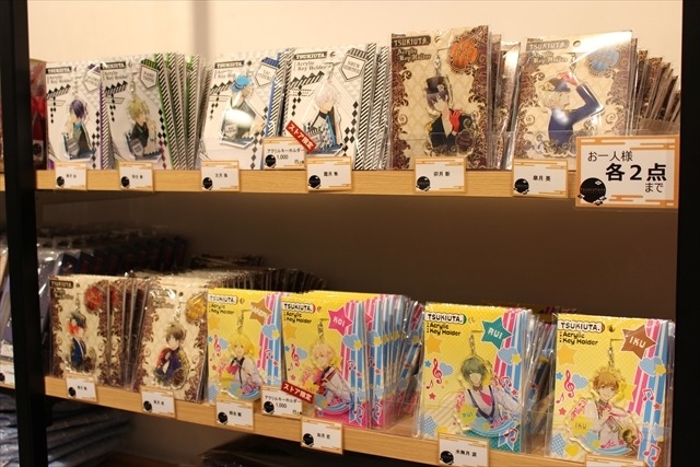 「ツキウタ。」のグッズが盛りだくさん　原宿にオープンした「月歌屋」店内レポート