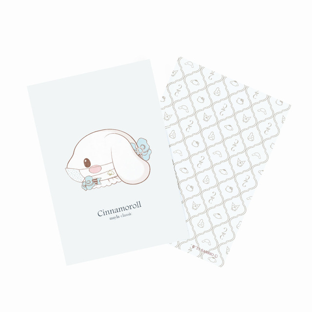 「サンリオキャラクターズ・ヘアオブジェ マスクリーフ」シナモロール[CR]