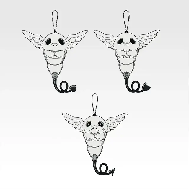 「一番くじ 呪術廻戦 死滅回游 ～壱～」K賞：コガネ ラバーチャーム（ランダム3種）