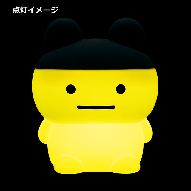 「一番くじ たまごっち ～令和で発見！！あのころのお部屋とたまごっち～」B賞：なつかしまめっちルームライト　点灯イメージ