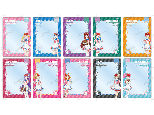 描き下ろし レトロストライプver. A5硬質ケース（全10種）