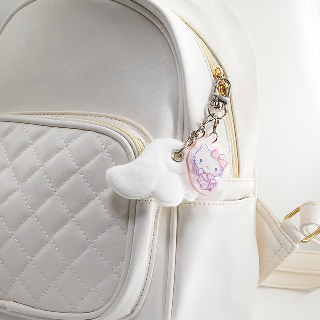 サンリオキャラクターズ　ふわっとエンジェルキーリング