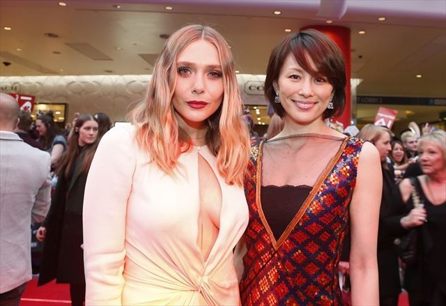 日本のブラック・ウィドウ・米倉涼子、UKプレミアムでアベンジャーズと対面
