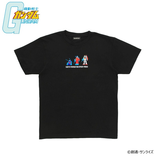 「MS刺しゅうTシャツ 地球連邦軍」