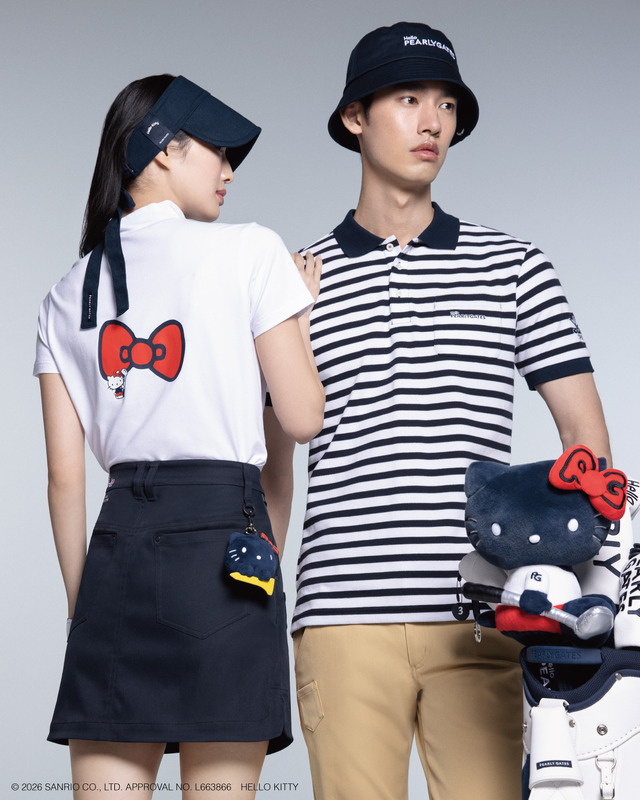 ハローキティとPEARLY GATES（パーリーゲイツ）が初コラボ　イメージ