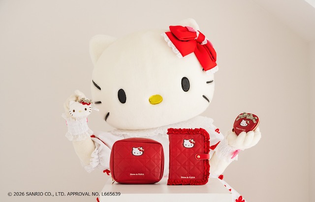 ハローキティとライフスタイルブランド「Maison de FLEUR（メゾン ド フルール）」が初コラボ