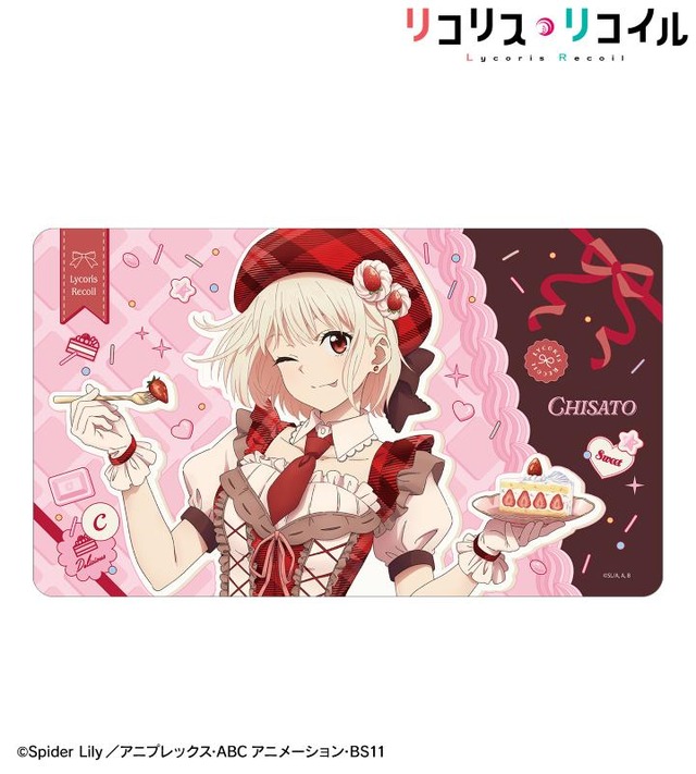 TVアニメ『リコリス・リコイル』描き下ろし 錦木千束 スイーツ衣装ver. マルチデスクマット
