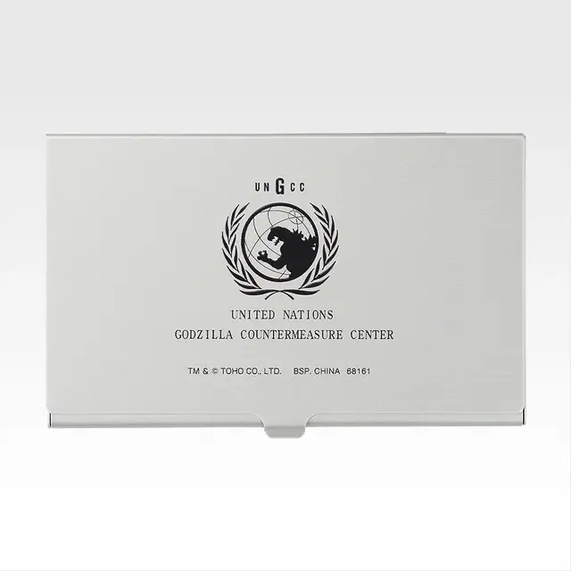 「一番くじ ゴジラ MACHINE CHRONICLE」D賞：メタル名刺ケース（ランダム3種）