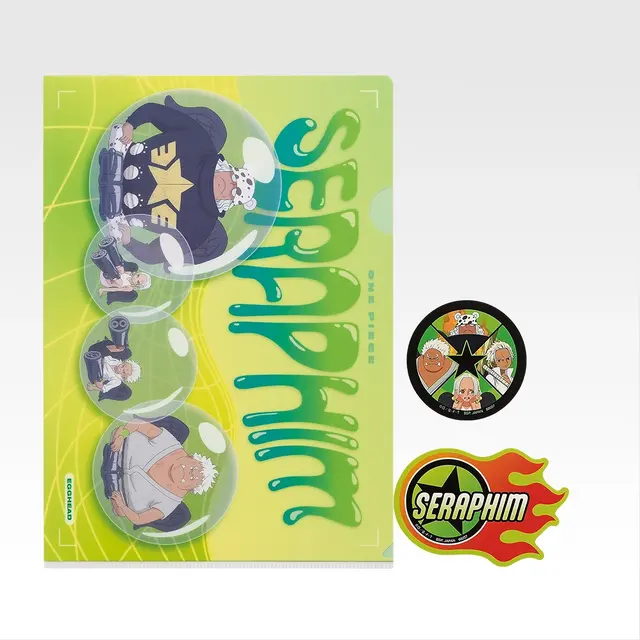 「一番くじ ワンピース 思い描く未来」I賞：クリアファイル＆ステッカーセット（選べる全10種）