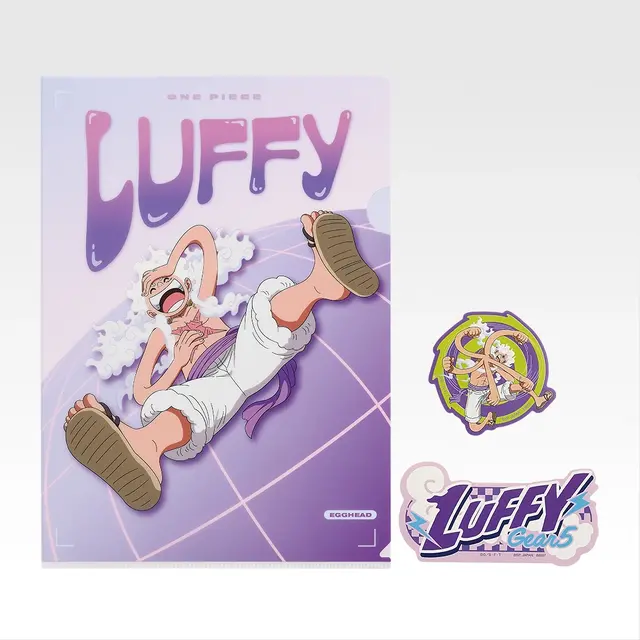 「一番くじ ワンピース 思い描く未来」I賞：クリアファイル＆ステッカーセット（選べる全10種）