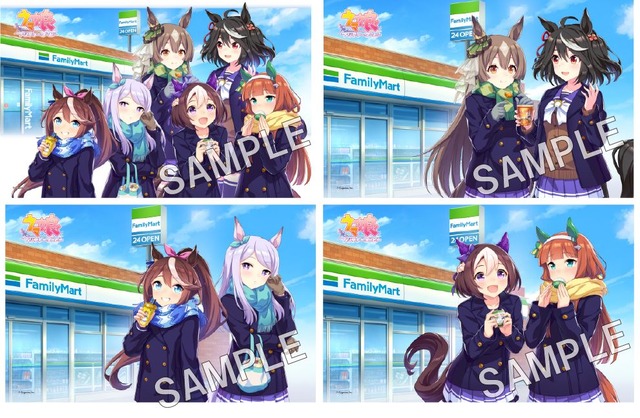 ウマ娘 1 周年キャンペーン 描き下ろしブロマイド