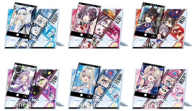 アクリルスマホスタンド