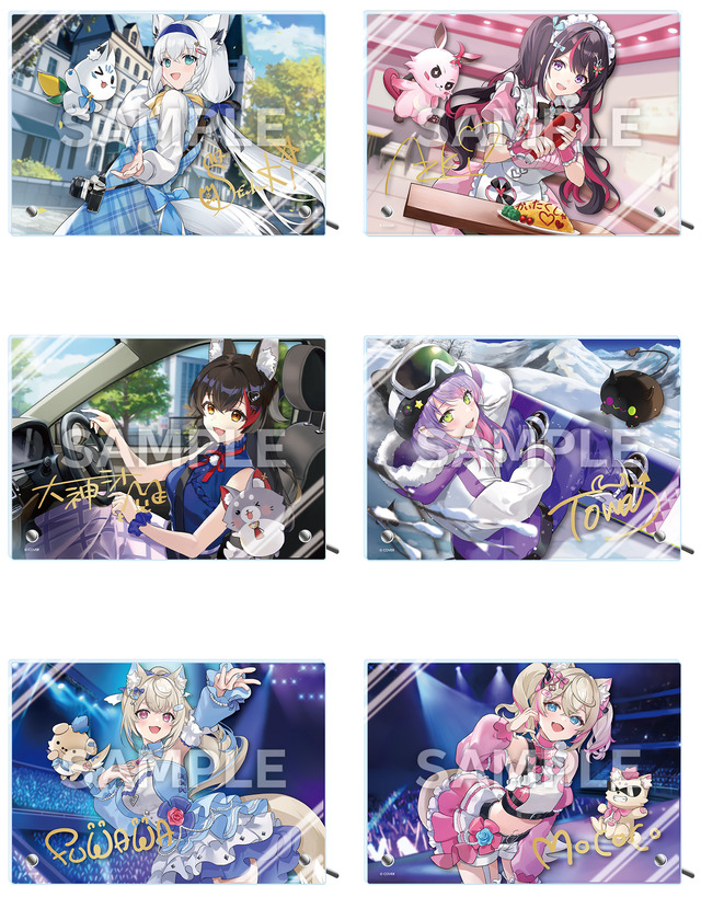 アクリルスタンドパネル