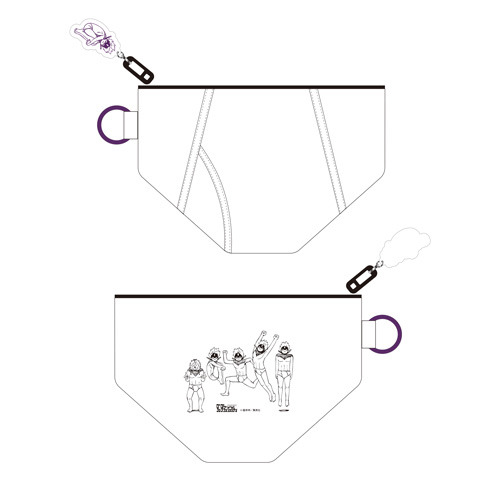 邪視のブリーフポーチ (アクキー付き)