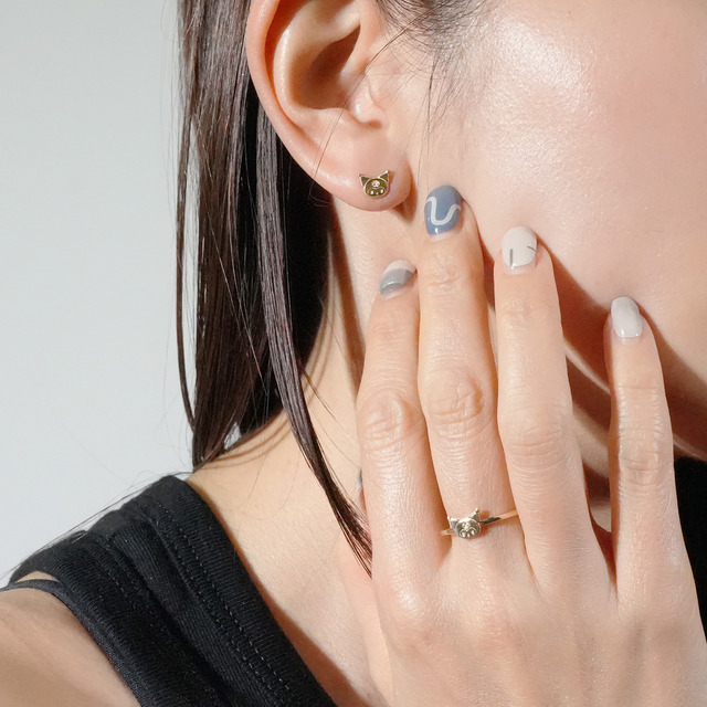 10K KUROMI Faith No Moreピアス