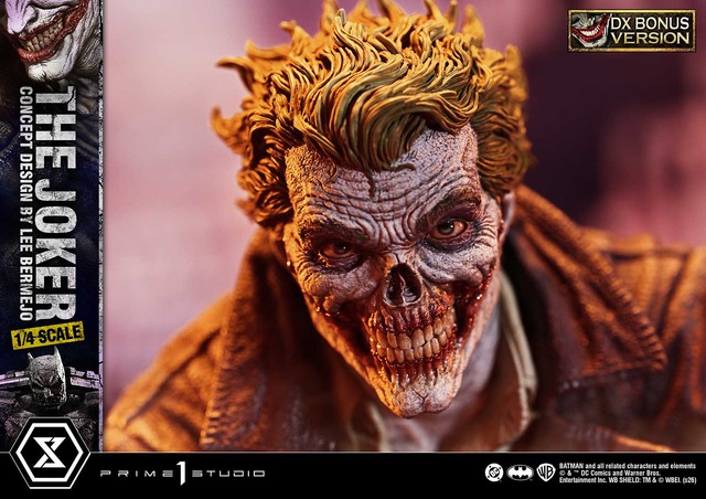 「アルティメットプレミアムマスターライン　バットマン（コミック） ジョーカー (Concept Design by Lee Bermejo) DX ボーナス版」