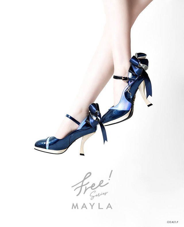 「Free! アイコニック シューズオブジェ パンプス ～ ON ver. ～」七瀬 遙　～ ON ver. ～[BL/RI]