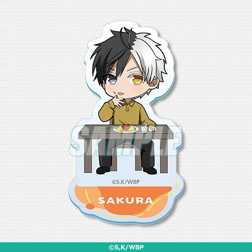 C賞：ちびキャラアクリルスタンド（全8種）