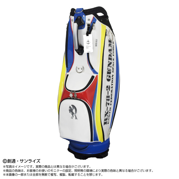バンダイナムコヌイ「機動戦士ガンダム ゴルフグッズ」キャディバッグ ガンダム
