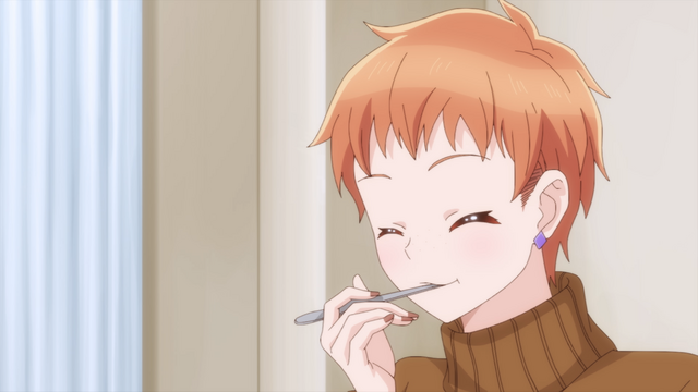 TVアニメ『メイドさんは食べるだけ』第1話（1食目）「たい焼き／たこ焼き／お団子／コンビニおにぎり／バウムクーヘン」先行場面カット