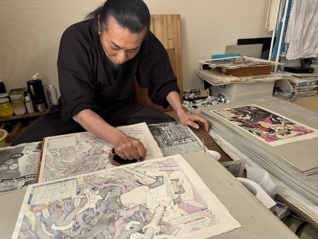 摺師 – 岡田拓也