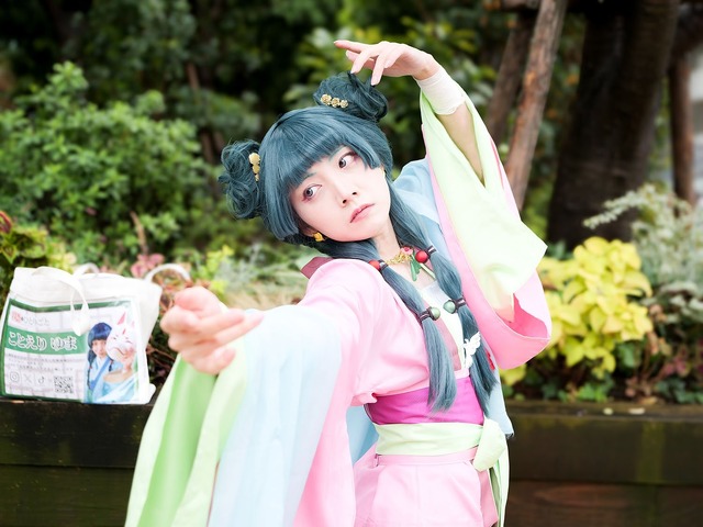 【写真・画像】『薬屋のひとりごと』猫猫コスプレ　3枚目