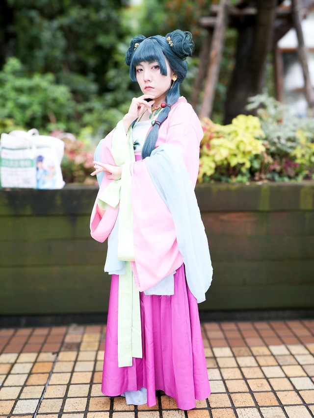 【写真・画像】『薬屋のひとりごと』猫猫コスプレ　4枚目