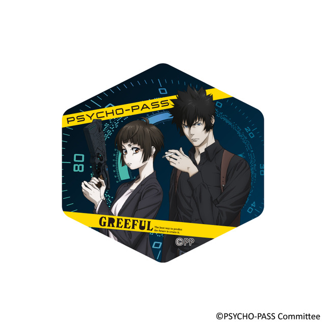 PSYCHO-PASS PROVIDENCE×Greeful　ダイカットステッカー