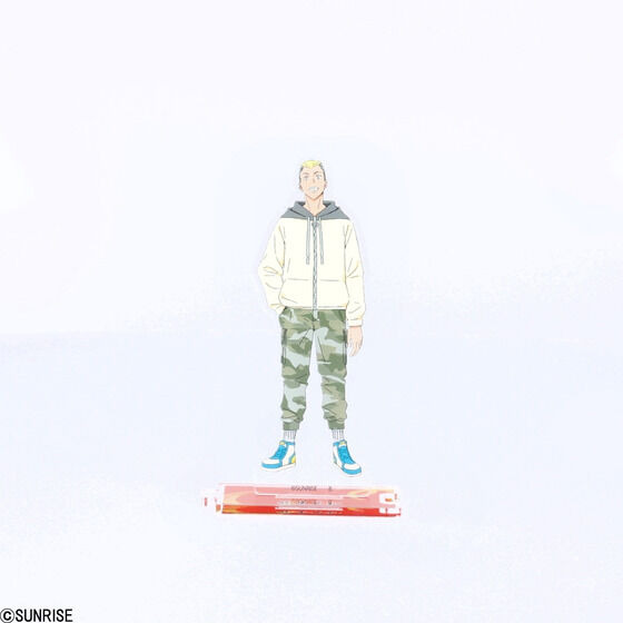 鎧真伝サムライトルーパー　つながるアクリルスタンド_ 北条大和(私服)