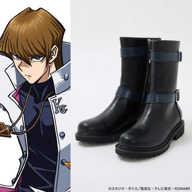 TVアニメ『遊☆戯☆王デュエルモンスターズ』×SuperGroupies　「海馬瀬人 モデル ブーツ」