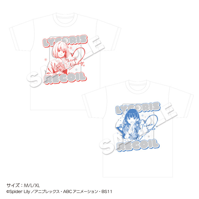 TVアニメ『リコリス・リコイル』POP UP STORE　ハンズ5店舗で開催　新グッズ「Tシャツ」全2種